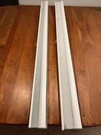 2x TRIPPEVALS verduisterend plisségordijn –wit –120x195 cm, Huis en Inrichting, Ophalen, Gebruikt, 100 tot 150 cm, 200 cm of meer