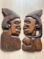 Houten Wanddecoratie Afrikaanse Stijl, Ophalen