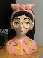 Vase Lady 'Kylie' Fashion Lemon 27 cm, Ophalen, Zo goed als nieuw, Overige kleuren, Minder dan 50 cm