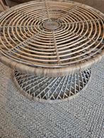 Rotan salontafel, Huis en Inrichting, Tafels | Salontafels, Ophalen, Overige materialen, Gebruikt, 50 tot 100 cm