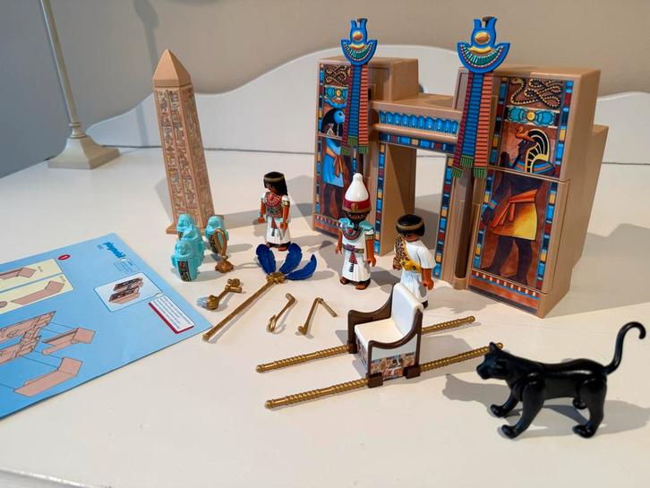 Playmobil Tempel van de Farao (4243) - Compleet!, Kinderen en Baby's, Speelgoed | Playmobil, Gebruikt, Complete set, Ophalen of Verzenden