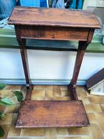 Antiek  bidbankje gebedsknieler, Antiek en Kunst, Antiek | Meubels | Tafels, Ophalen of Verzenden