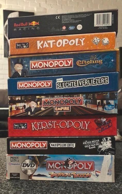 Monopoly bordspellen Collectie (ook per stuk te koop), Hobby en Vrije tijd, Gezelschapsspellen | Bordspellen, Zo goed als nieuw