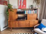 Teak houten dressoir - Midcentury Deens design, Huis en Inrichting, Kasten | Buffetkasten, Ophalen, Gebruikt, Met deur(en), 100 tot 150 cm