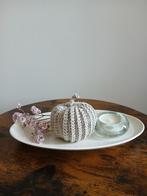 Gehaakte Pompoen Decoratieschaal, Ophalen of Verzenden