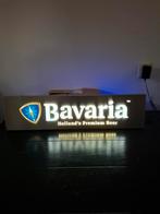 BAVARIA RVS LED LICHTRECLAME.
H 20 CM X B 80 CM X D 7 CM., Ophalen of Verzenden, Zo goed als nieuw, Lichtbak of (neon) lamp