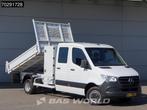 Mercedes Sprinter 514 CDI Open Laadbak met Kist Dubbel Cabin, Auto's, Gebruikt, Euro 6, Wit, Mercedes-Benz