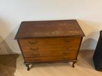 Antiek Dressoir met 4 lades, Ophalen, Gebruikt, 100 tot 150 cm, Met lade(s)
