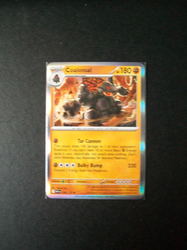 8185. Nieuwe Pokemon Kaart holo rare COALOSSAL HP180 120/217, Verzenden, Nieuw, Losse kaart, Foil