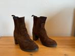 Sacha suède chelsea boots / enkellaarsjes met hak – maat 36, Bruin, Lage of Enkellaarzen, Ophalen of Verzenden, Sacha