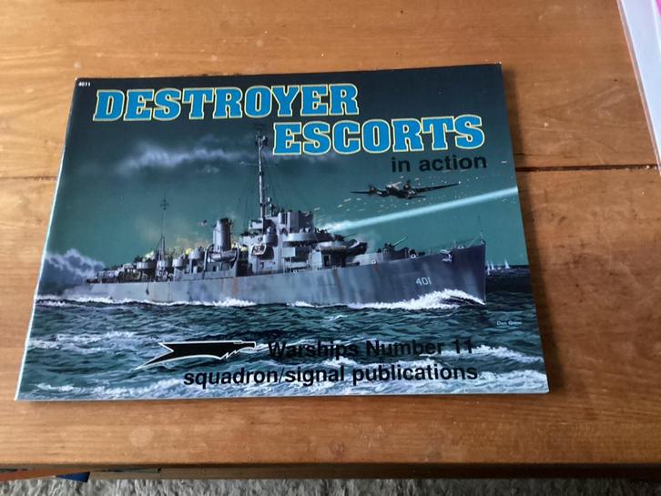 Destroyer Escorts in Action - Squadron/Signal Warships nr11, Boeken, Oorlog en Militair, Zo goed als nieuw, Marine, Tweede Wereldoorlog