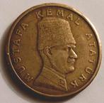 Twee munten Turkije/ Kemal Ataturk, Postzegels en Munten, Overige landen, Verzenden