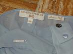 SCAPA SPORTS blouse,Mt 36 ,Nieuwstaat, Tweedehands, Scapa, Blauw, Tweedehands