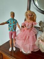 Barbie en Ken en paard, Ophalen of Verzenden, Zo goed als nieuw, Pop