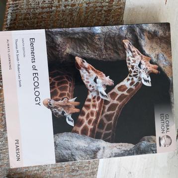 Elements of ECOLOGY studieboek biologie beschikbaar voor biedingen