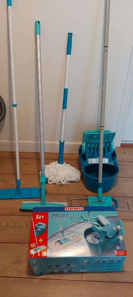 Vloerreinigingsset - Mop, Dweil, Emmer, Huis en Inrichting, Schoonmaakartikelen, Mop of Dweil, Ophalen