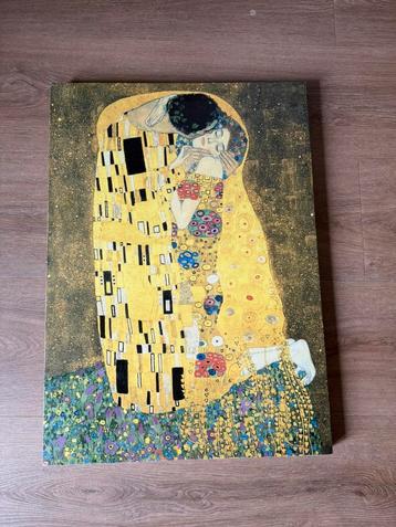 The Kiss Gustav Klimt op canvas van Orangewallz twv 84,95 beschikbaar voor biedingen