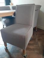 6 stuks nette eetkamerstoelen., Huis en Inrichting, Stoelen, Ophalen, Gebruikt, Hout, Vijf, Zes of meer stoelen