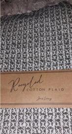 Katoen plaid deken nieuw, Ophalen of Verzenden, Nieuw