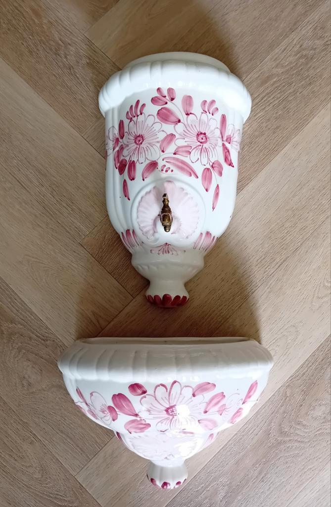 Unieke brocante Franse muurfontein, Antiek en Kunst, Curiosa en Brocante, Ophalen of Verzenden