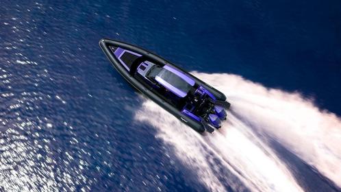 Roughneck 36 x twin Mercury 500 Racing V8, Watersport en Boten, Rubberboten, Zo goed als nieuw, Overige merken, Overige materialen