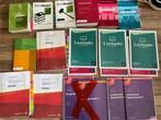 Boeken + samenvattingen Rechtsgeleerdheid Radboud jaar 3, Verzenden, Zo goed als nieuw, WO