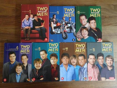 Two and a half Man serie 1,2,3,4, 6,7 en 8, Cd's en Dvd's, Dvd's | Tv en Series, Gebruikt, Komedie, Vanaf 6 jaar, Ophalen of Verzenden