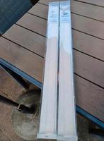 Nieuwe Yasmina Plissé Gordijnen 80x130cm, Nieuw, Modern, Wit, 100 tot 150 cm