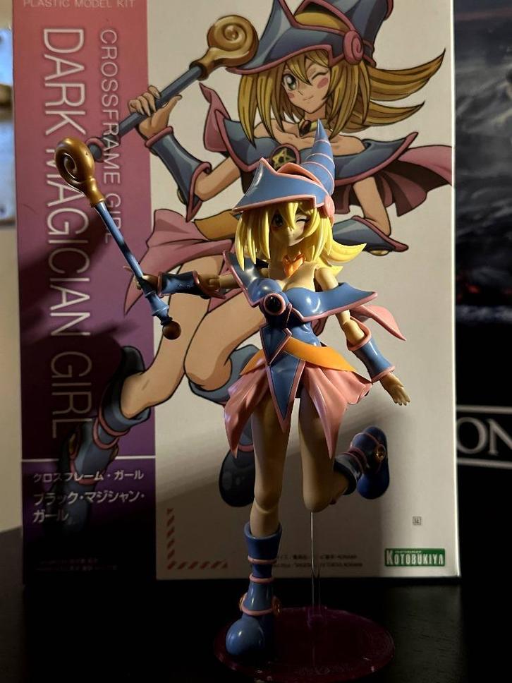 Kotobukiya Cross Frame Girl – Dark Magician Girl (Yu-Gi-Oh!), Verzamelen, Poppetjes en Figuurtjes, Zo goed als nieuw, Ophalen of Verzenden