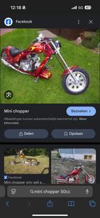 !!gezocht!! Mini chopper 50 cc, Ophalen, Gebruikt, Overige typen