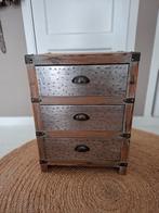 Bohostyle Ladenkastje, Huis en Inrichting, Kasten | Ladekasten, Ophalen, Minder dan 50 cm, Bohostyl, Zo goed als nieuw