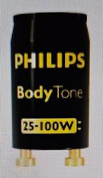 Philips BodyTone zonnebank Starter 25-100W 12 stuks € 25,00, Witgoed en Apparatuur, Zonnebanken en Gezichtsbruiners, Ophalen of Verzenden
