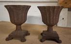 Gietijzeren Tuinvazen / Urnen - Klassieke Stijl, Ophalen of Verzenden, Gebruikt
