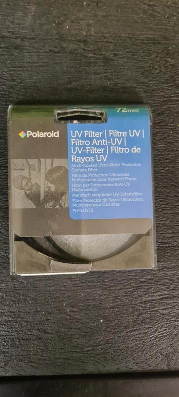 POLAROID FILTER 72MM MC UV - Nieuw - €15