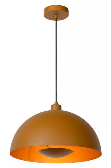 Lucide Siemon Hanging Lamp Ø 40 cm - 1xE27 - Ocher Yellow beschikbaar voor biedingen