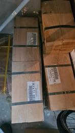 8,1m2 Eiken Visgraat Vloer Stroken - 284x71x6mm, Doe-het-zelf en Verbouw, Ophalen, Minder dan 25 mm, Eiken, Nieuw