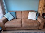 Cognac bank, Huis en Inrichting, Ophalen, Gebruikt, Driepersoons, 75 tot 100 cm
