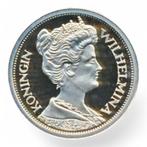 Nederland Naslag 5 Gulden 1912 Wilhelmina (hermelijnen mante, Postzegels en Munten, Penningen en Medailles, Ophalen of Verzenden
