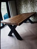 Eettafel, Huis en Inrichting, Tafels | Eettafels, Ophalen, Teakhout, 200 cm of meer, 50 tot 100 cm