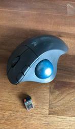 Gebruikte maar nette Logitech Ergo M575 draadloze trackball, Computers en Software, Muizen, Ophalen, Rechtshandig, Logitech Wireless