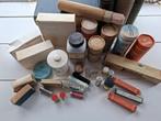 Partij vintage en antiek apothekers-spullen, Ophalen of Verzenden, Gebruikt