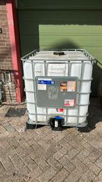 Vat IBC kuub 2 stuks, Tuin en Terras, Regentonnen, 150 liter of meer, Ophalen, Zo goed als nieuw, Kunststof