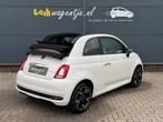 Fiat 500 C 1.0 Hybrid Rockstar Cabrio *carplay *climate *16", Voorwielaandrijving, Gebruikt, Zwart, Cabriolet