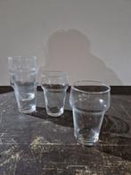 274 stuks stapelbare bierglazen frisdrankglazen €0.50 p.st., Verzamelen, Glas en Borrelglaasjes, Ophalen of Verzenden, Zo goed als nieuw
