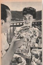retro reclame 1962 Coca-Cola frisdrank meer eetgenoegen, Verzenden, Overige typen