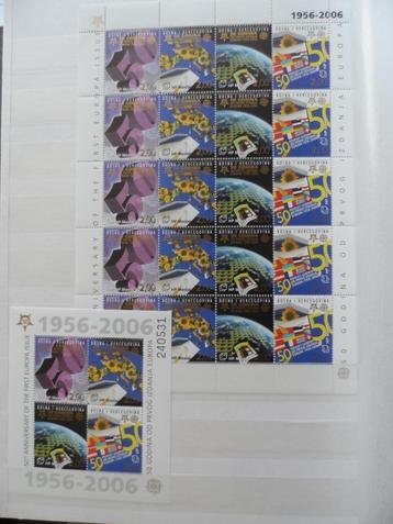 Europa zegels  180 verschillen velletjes. POSTFRIS 1981-2006 beschikbaar voor biedingen