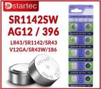 AG12 / SR1142(SW) / SR43 Alkaline - Knoopcel Batterijen 1,5V, Ophalen of Verzenden, Oplaadbaar