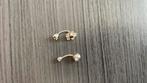 Twee piercings, Ophalen of Verzenden, Zo goed als nieuw, Staal
