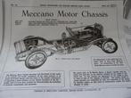 MECCANO MOTOR CHASSIS   no. 1 a, Antiek en Kunst, Ophalen of Verzenden