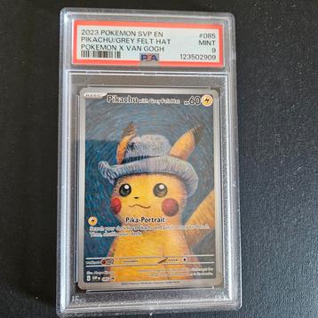 Pikachu van gogh promo psa 9 beschikbaar voor biedingen